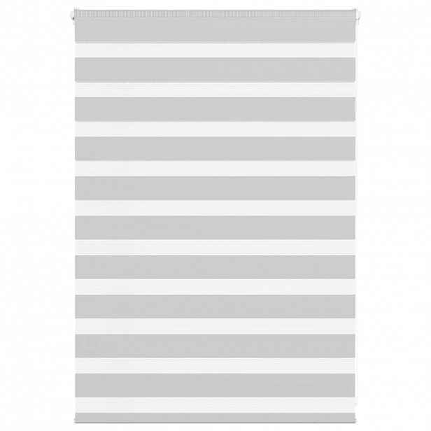 vidaXL Zebra roleta 110x100 cm šířka látky 105,9 cm polyester