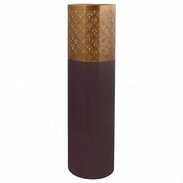 PODLAHOVÁ VÁZA, kov, 90 cm
