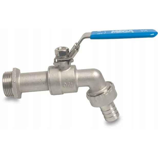 Profec Kulový kohout 316 1" x 25 mm Gz x připojení hadice 10 barů