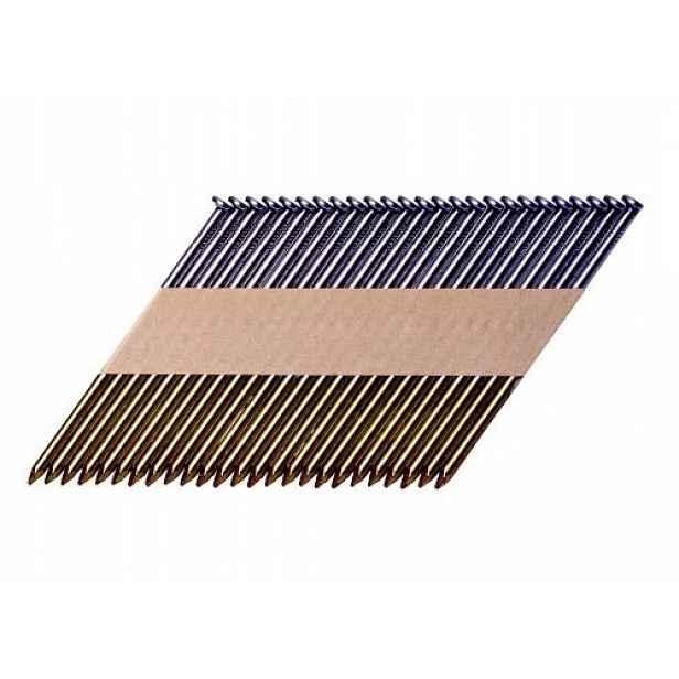 Stavební hřebíky spojené papírem 34° 3.1/90 mm Bk Ri Pneumatico 3000ks