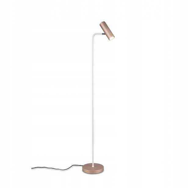 Stojací Lampa Vantos Hnědá Moderní kovová pohyblivá lampa Trio