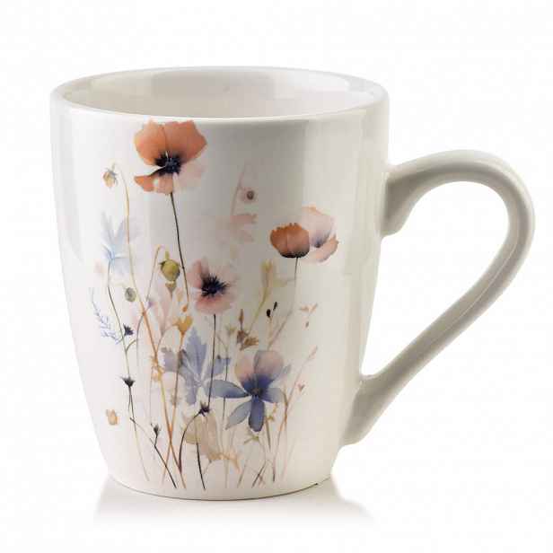Mondex HRNEK Sonic, porcelán, bílý, 350 ml, 8,5/13/10,5 cm