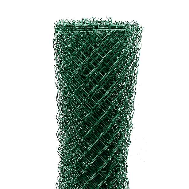 Pletivo čtyřhranné Ideal Zn + PVC zapletené zelené výška 1 m 15 m/role