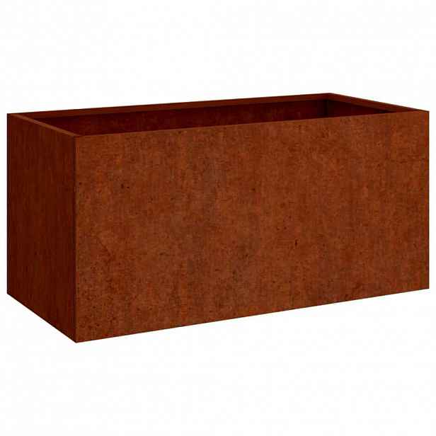 vidaXL Truhlík 62x40x39 cm cortenová ocel