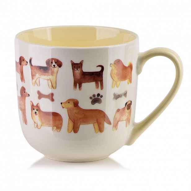 Mondex HRNEK Noah, porcelán, hnědý