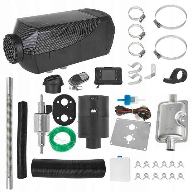 Nezávislé Topení Dieselové Spalovací Topení 12V 8KW LCD Nádrž 15 L