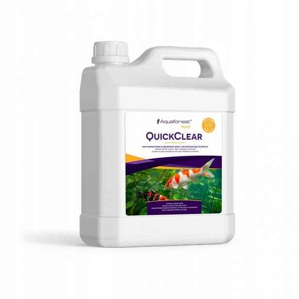 Klarování vody v jezírku Aquaforest Pond Quick Clear 1 l