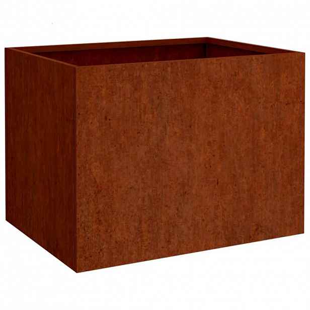 vidaXL Truhlík 62x47x46 cm cortenová ocel