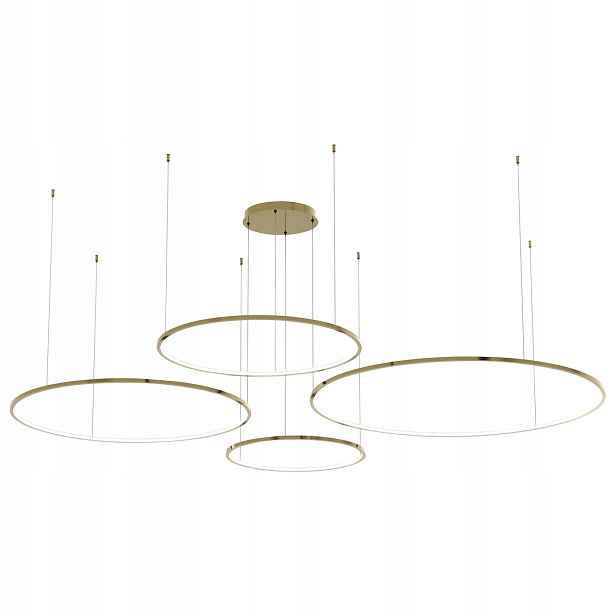 Závěsná lampa Milagro Saturno ML0849 Gold 120W Led 5400lm 4000K zlatá