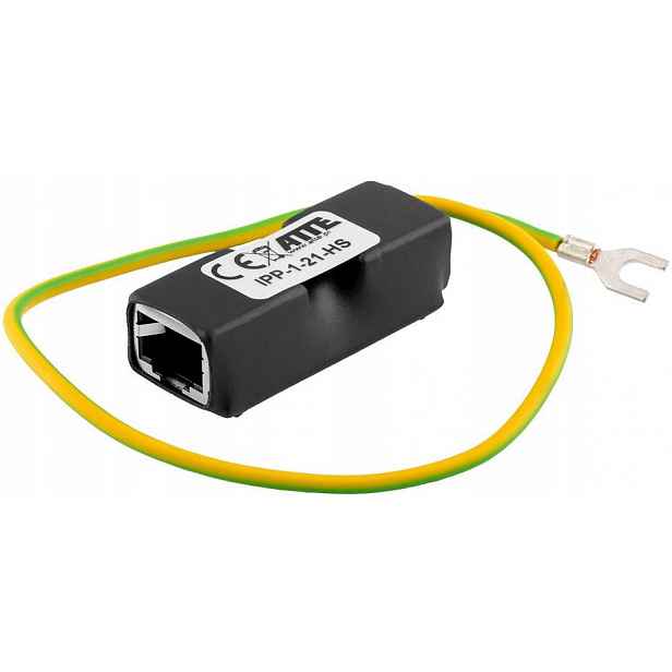 Omezovač přepětí Gigabit Lan PoE Atte IPP-1-21-HS
