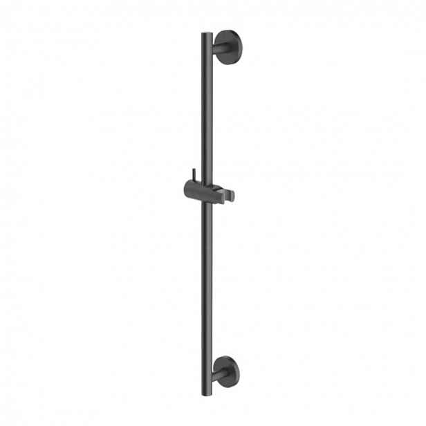 OMNIRES - Sprchová tyč 66 cm, kartáčovaný grafit DR12GR