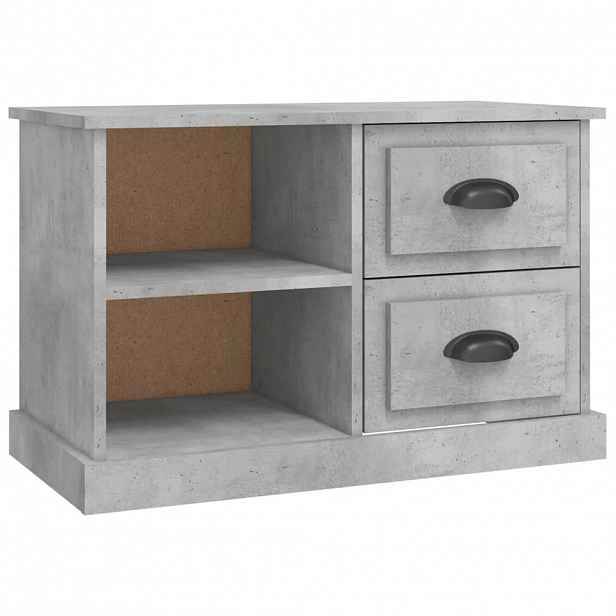 vidaXL TV skříňka betonově šedá 73 x 35,5 x 47,5 cm kompozitní dřevo