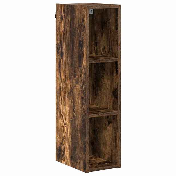 vidaXL Závěsná skříňka Kouřový dub 20 x 29,5 x 80 cm Kompozitní dřevo