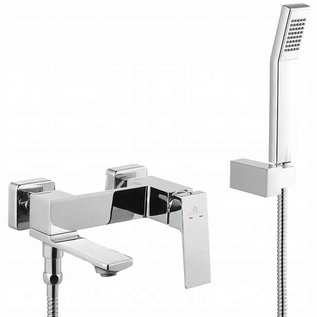 Nástěnná Koupelnová Baterie Korfu Chrom Diamond – Moderní Design