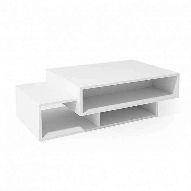 Vicco KONFERENČNÍ STŮL Bari Bílá 105 x 60 cm
