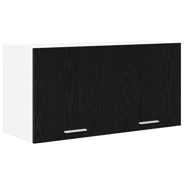 vidaXL Závěsná skříňka Černý dub 80 x 31 x 40 cm Kompozitní dřevo