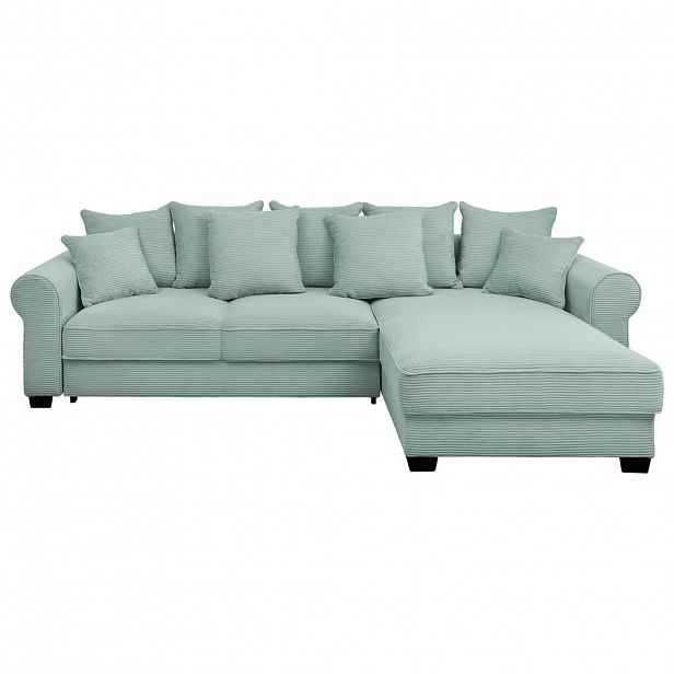 MID.YOU ROHOVÁ SEDAČKA, textil, šalvějově zelená