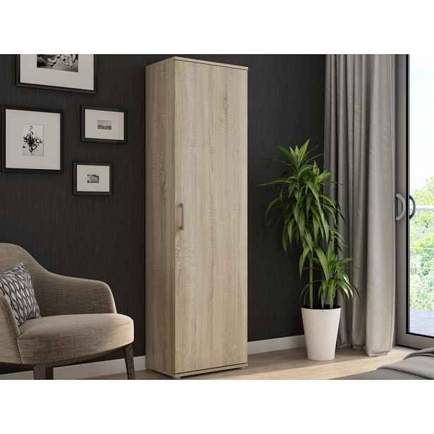 Víceúčelová skříň s policemi Nitro, 50 cm, dub sonoma