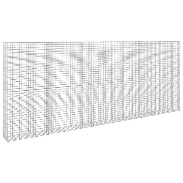 vidaXL Gabion s drátem 5 mm a síťkou 5x5 cm 500x30x200 cm