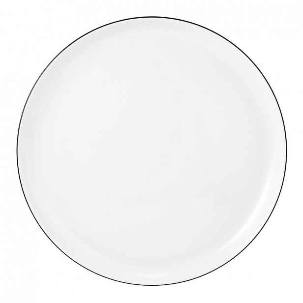 XXXLutz MĚLKÝ TALÍŘ, keramika, 26 cm Seltmann Weiden - Jídelní talíře - 003123029205