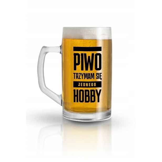 2x Funny Beer Pivní Sklenice 500 ml Pivo Hobby
