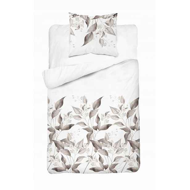 Povlečení 140x200 Béžová hnědá liška Home Satin
