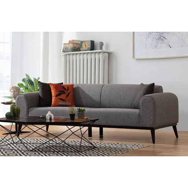 Trojmístná rozkládací pohovka Kapri 3 Seater - Light Grey