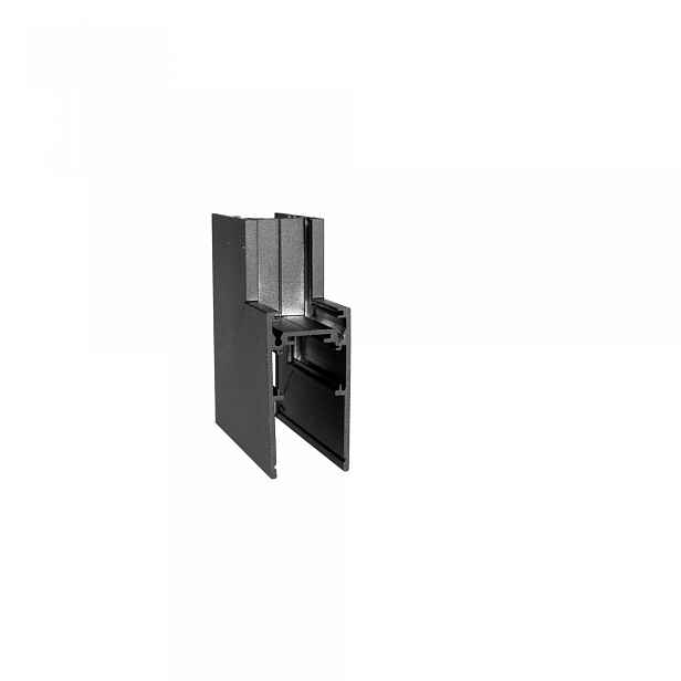 Úhelník Uskoku Nástěnné Lišty Vysoký Magnetic Černý MaxLight