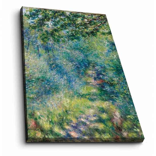 Nástěnná reprodukce na plátně Pierre Auguste Renoir, 45 x 70 cm