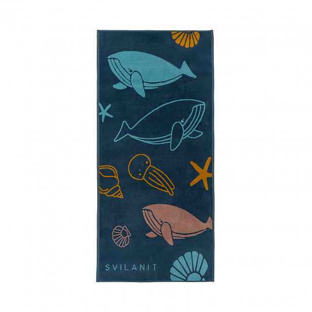 Svilanit prémiová plážová osuška Under the Sea, 70 x 150 cm