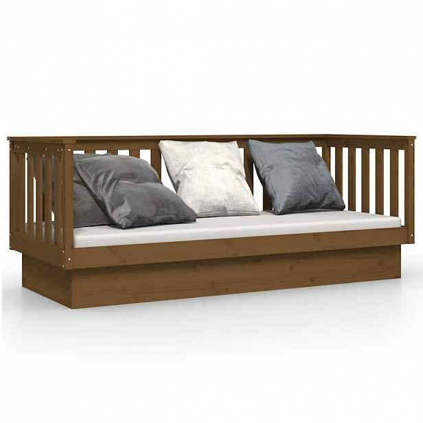 vidaXL Válenda medově hnědá 75 x 190 cm masivní borové dřevo