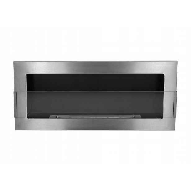 Závěsný Biokrb Se Sklem 900X400 Inox Stříbrný