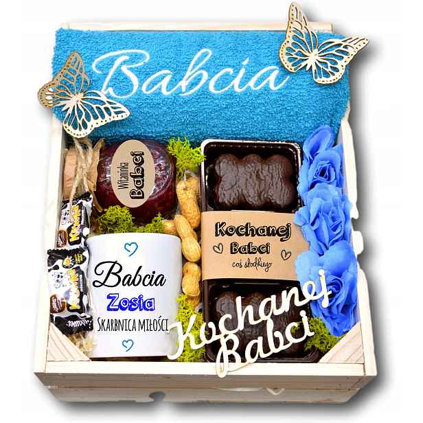 Den babiček, ručníky, výšivka, dárek, poděkování