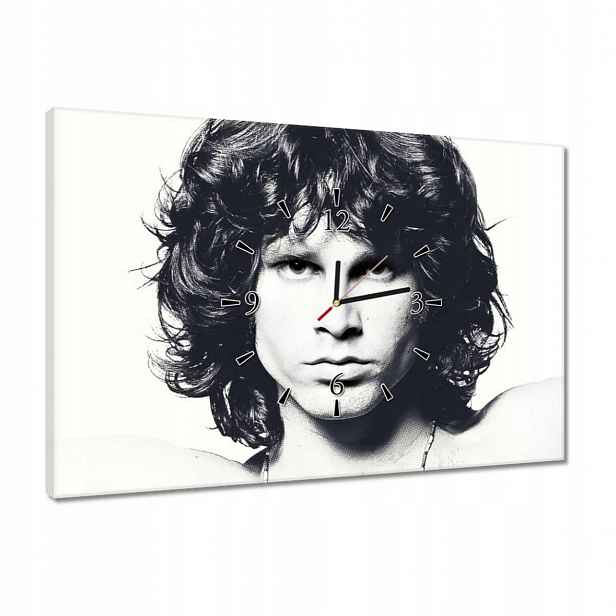 Hodiny 60x40 Zpěvák The Doors