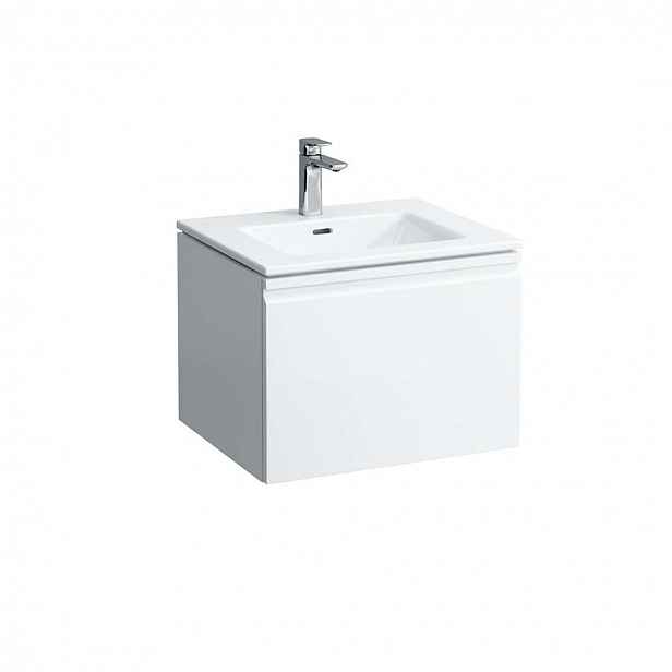 Laufen Pro S - Skříňka s umyvadlem, 60x50 cm, matná bílá H8609624631041
