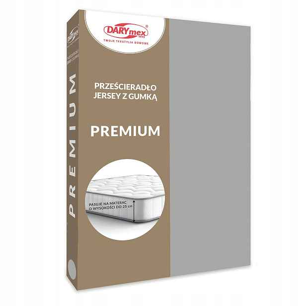 Prostěradlo jersey s gumičkou 024/210/220x200 Premium