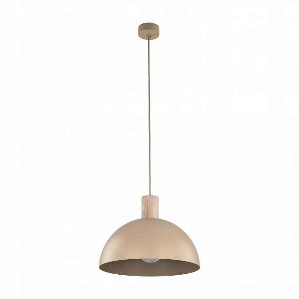 Závěsná lampa Oslo sabia béžová 1xE27 Do Obývacího Pokoje Skandinávská IP20