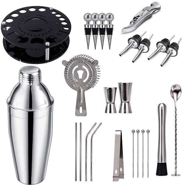 Profesionální Barmanský Set Na Koktejlové Nápoje Shaker 750 ml 30 ks