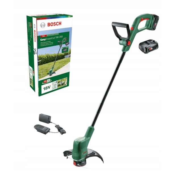 Elektrický vyžínač Bosch EasyGrassCut 18V-260 06008C1C05 2x akumulátor