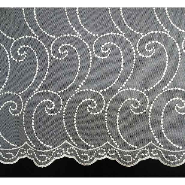 Mg Záclona Szilen markýza výšivka ecru 300x170 cm