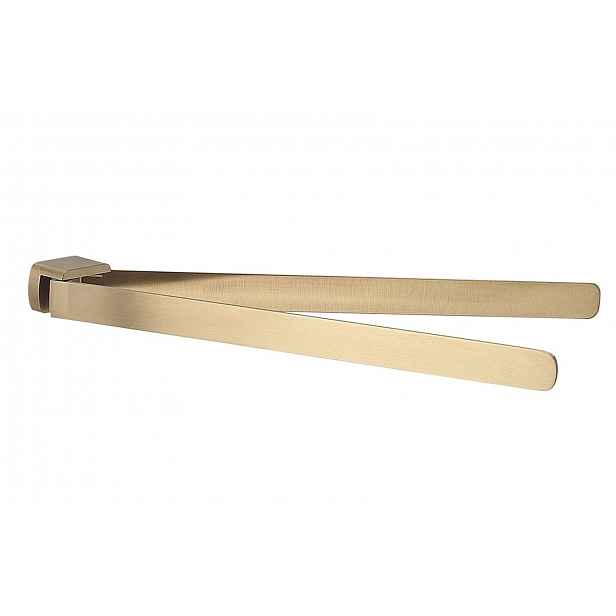 Sapho Gedy Pirenei - Držák ručníků otočný, délka 36 cm, matná zlatá PI2388