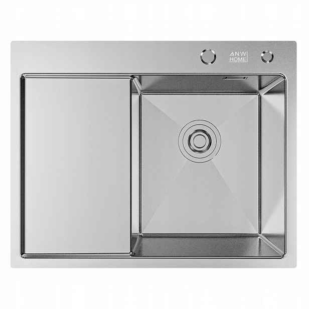 Dřez 63X50 CM Inox S Nano Odkapávačem