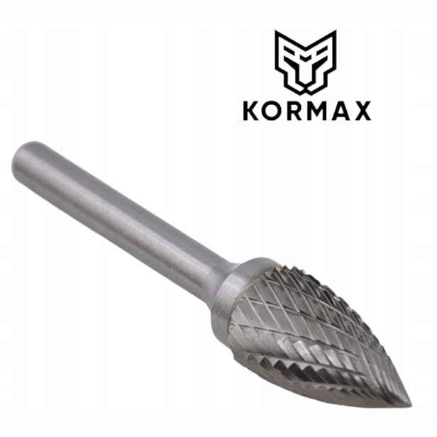 Fréza 16 mm pilníková s rychlým otáčením, 16x25x70x6 z karbidu Kormax