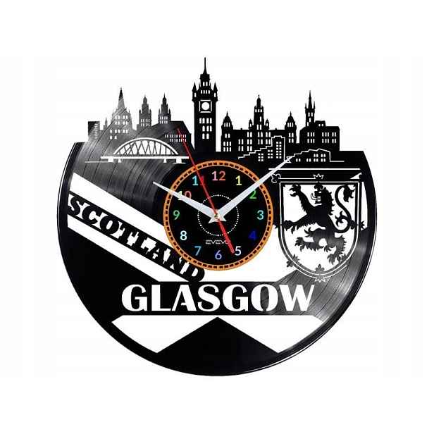 Scotland Glasgow Nápad na Dárek Nástěnná Dekorace z vinylové desky