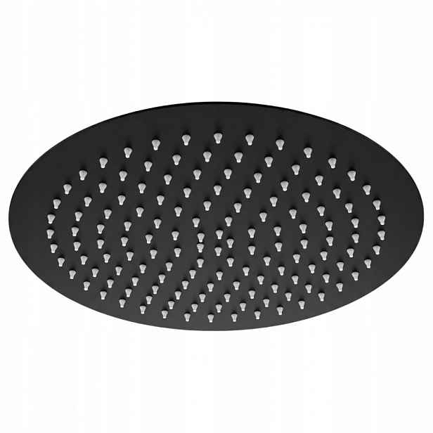 Deszczownica okrągła Rea JS-P014B czarna 30 cm