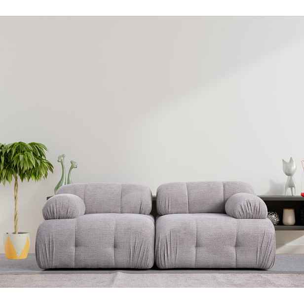 Dvoumístná pohovka Petite 2 - Light Grey