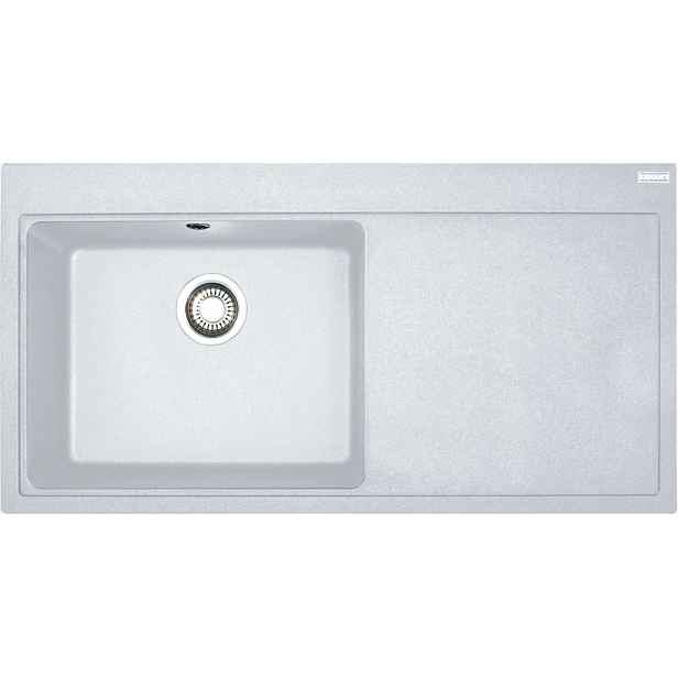 Franke Mythos - Fragranitový dřez MTG 611/2, 100x52 cm, bílá-led 114.0150.003