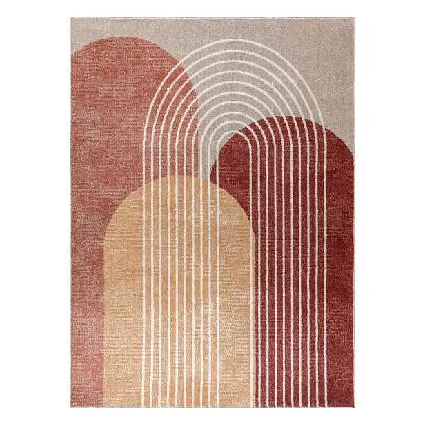 Kusový koberec Fusion 0810 beige/terra, 180x270, vícebarevná, kancelář, Dywany Łuszczów