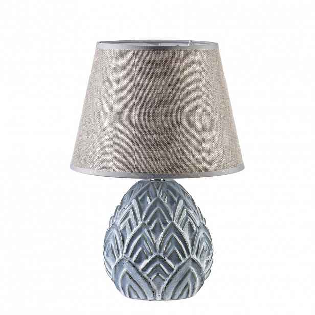 Mondex STOLOVNÍ LAMPA LETI WOOD, keramika, modrá