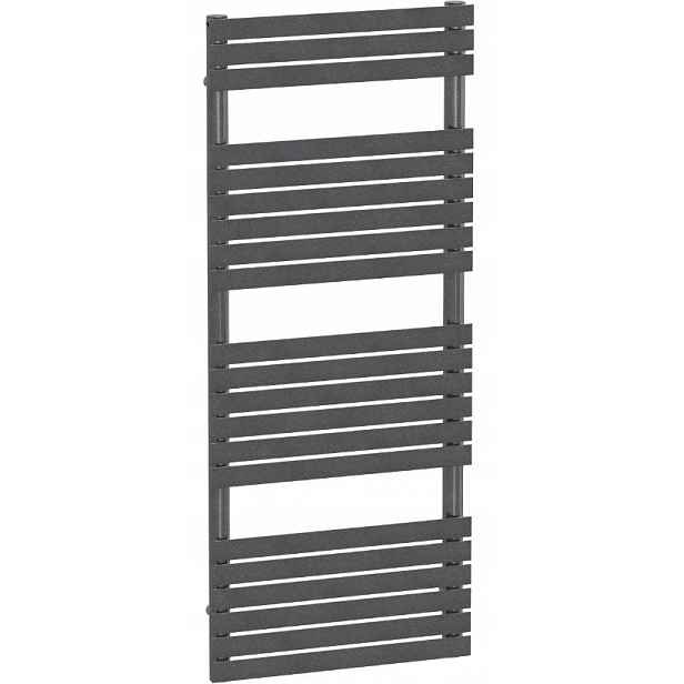 Koupelnový radiátor Zehnder Ax Spa 118.8x50 Grafit 586 W Roz 45 cm 4 bar